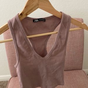 Dusky mauve tank